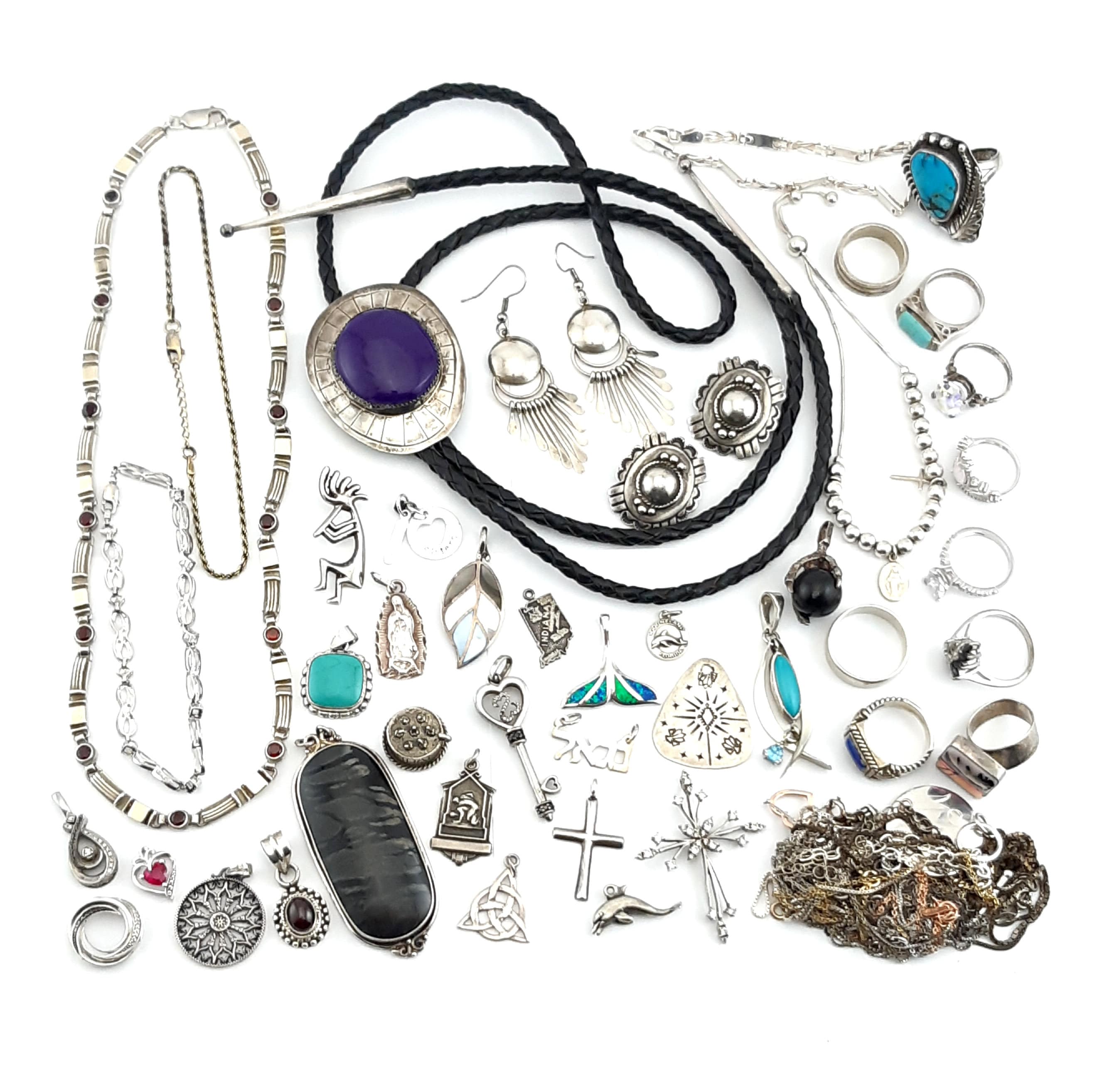 Sterling Silver Jewellery Lot Wear Repair Resell Scrap 300 Etsy Canada
