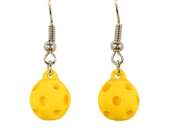 Pickleball dangle earrings