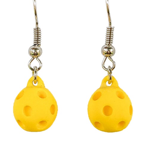 Pickleball Dangle Earrings Etsy