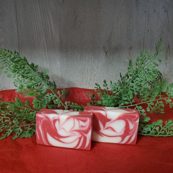 Peppermint Swirl Soap