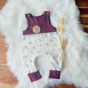 Romper baby girl small flowers