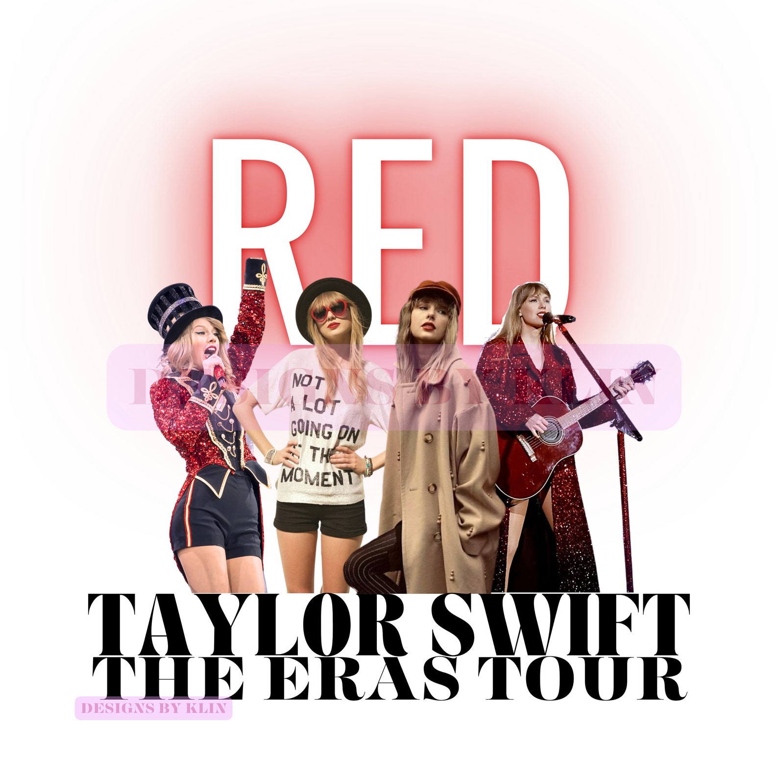 Taylor Swift The Eras Tour Red Taylor Swift PNG DTF Etsy Denmark