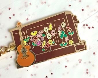 Eras Tour Surprise Songs Enamel Keychain