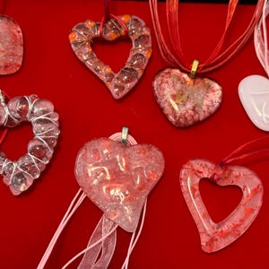 Artist Handmade Heart Pendants 4
