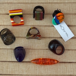 Sobral Brazil Vintage and Retired Rings 2