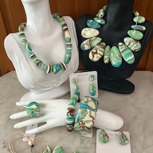Bague Agate Verte Trèfle & Or Blanc 750 - Morganne Bello - Ocarat