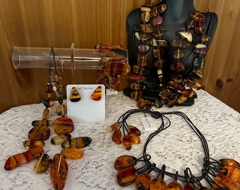 Carlos Sobral Brazil Jewelry Eco Amber