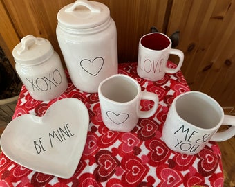 Rae Dunn Valentine’s Pieces
