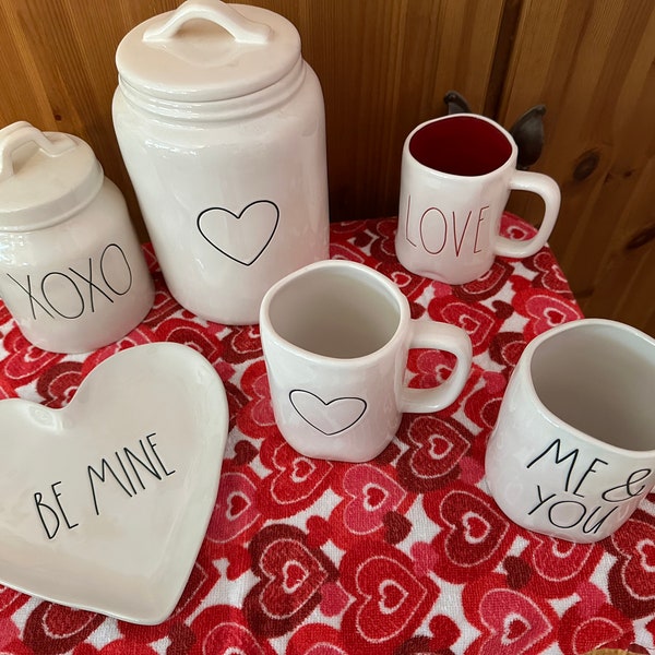 Rae Dunn Valentine’s Pieces