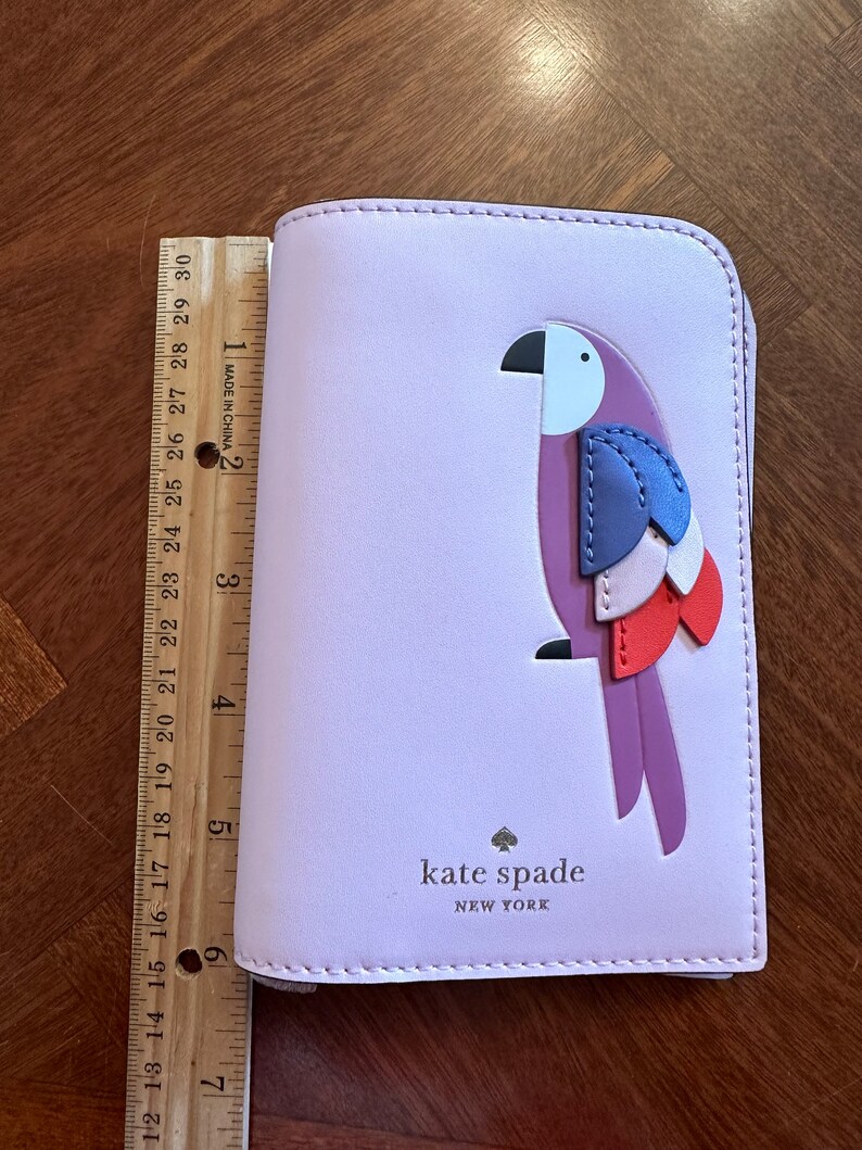Kate Spade Flock Party Parrot Set Crossbody, Wallet, Passport Holder