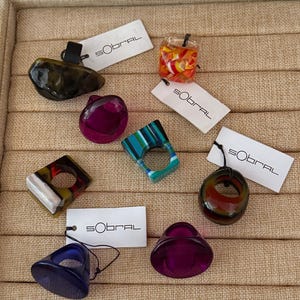 Sobral Brazil Vintage and Retired Rings