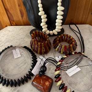 Sobral Brazil Atelier Statement bracelets and necklaces