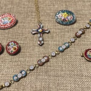 Antique and Vintage Italian Micromosaic Jewelry