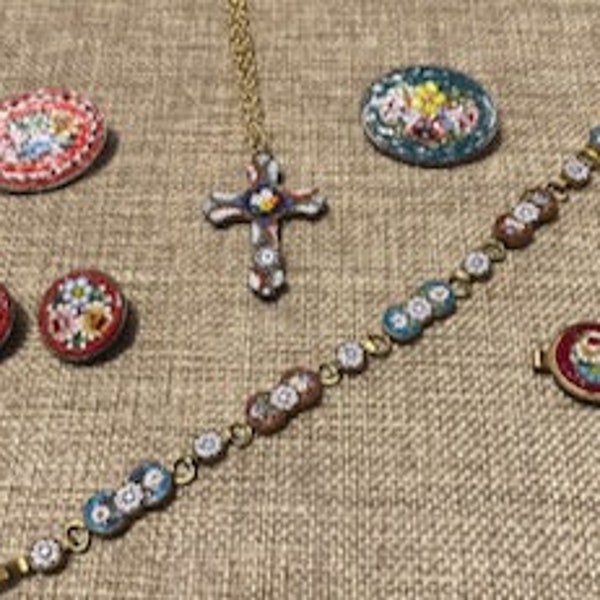 Antique and Vintage Italian Micromosaic Jewelry