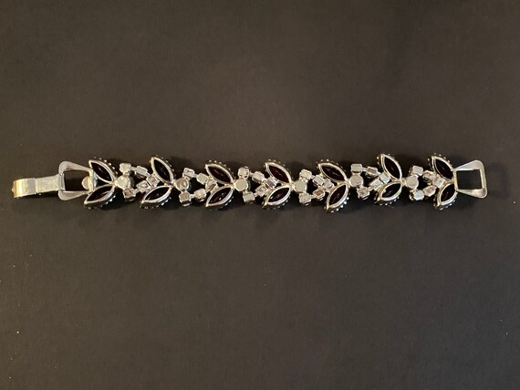 High End Ruby Molded Glass and Ruby AB Rhinestone… - image 4