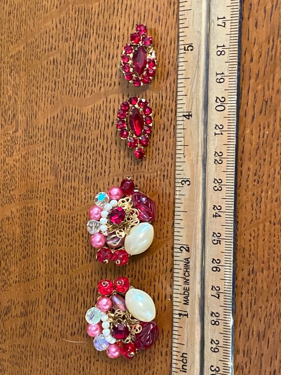 Vintage Unsigned Miriam Haskell Rhinestone and Be… - image 4