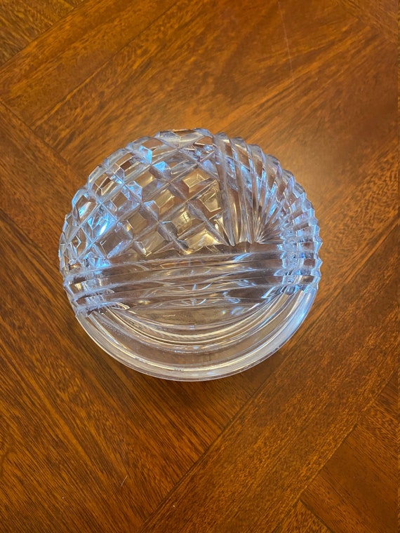 Cut Crystal Powder/Trinket Box Gem