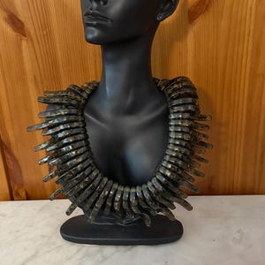 Sobral Brazil Atelier Statement Collar Necklace