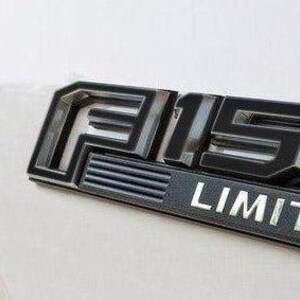 Premium Cast Vinyl Decal Letters for 2016-2020 F-150 Fender and Tailgate Emblems image 3