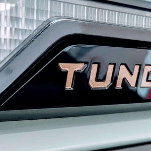 Premium Cast Vinyl Decal Letter Inserts for 2022-2024 Tundra Center Brake Light