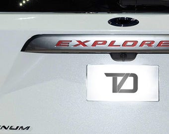 Premium Cast Vinyl Decal Letter Inserts for 2016-2024 Explorer Liftgate