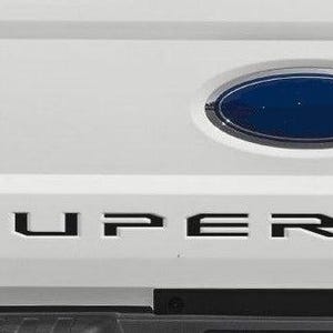 Premium Cast Vinyl Decal Letter Inserts for 2017-2026 SUPER DUTY Tailgate
