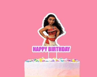 Moana Cupcake Toppers Etsy Moana Cupcake Toppers Etsy