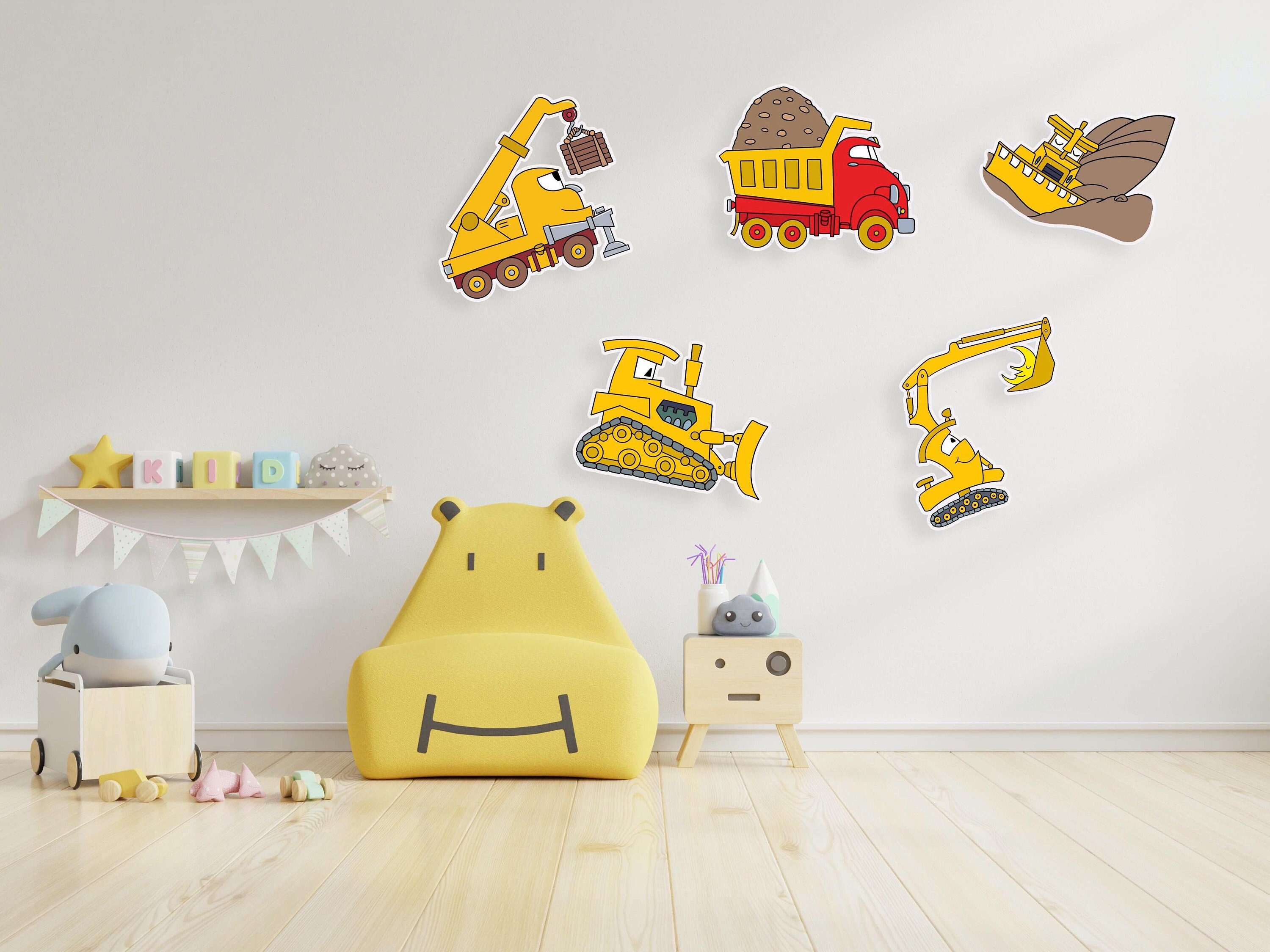 Buy 5 Pcs Book Goodnight Wall Stickers for Kids Room or Birthday Online in  India - Etsy