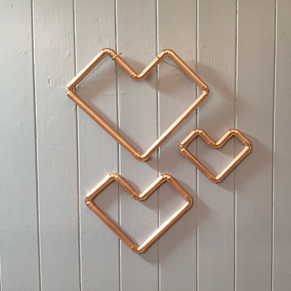 Copper Pipe Art Etsy UK