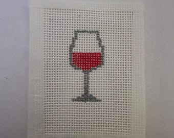 13 Maschen Wein Nadelspitze
