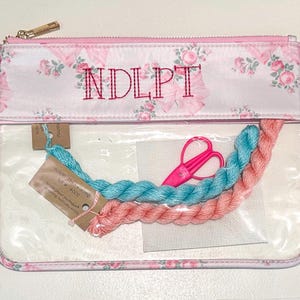 Needlepoint Project Bag (Customizable)