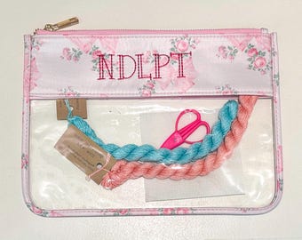 Needlepoint Project Bag (Customizable)