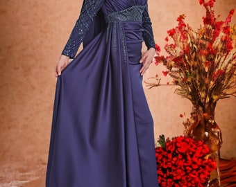 Woman Abaya Dress / New / Prom Dress / Nikah Dress / Muslim Suit / Fashion / Wedding Dress / Bridal Dress / Ramadan / Gift For Muslim