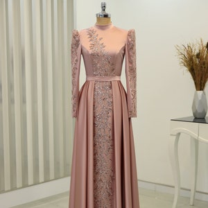 Exclusive Satin / Wedding Dress / Prom Dress / Islamic Cloth / Hijab ...