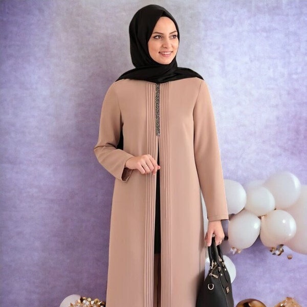 Nuovo abbigliamento islamico / Abito per musulmani / Hijab / Regalo per le donne / Abito estivo / Abito da donna / Modesto / Maxi / Abito casual / Abito per le donne