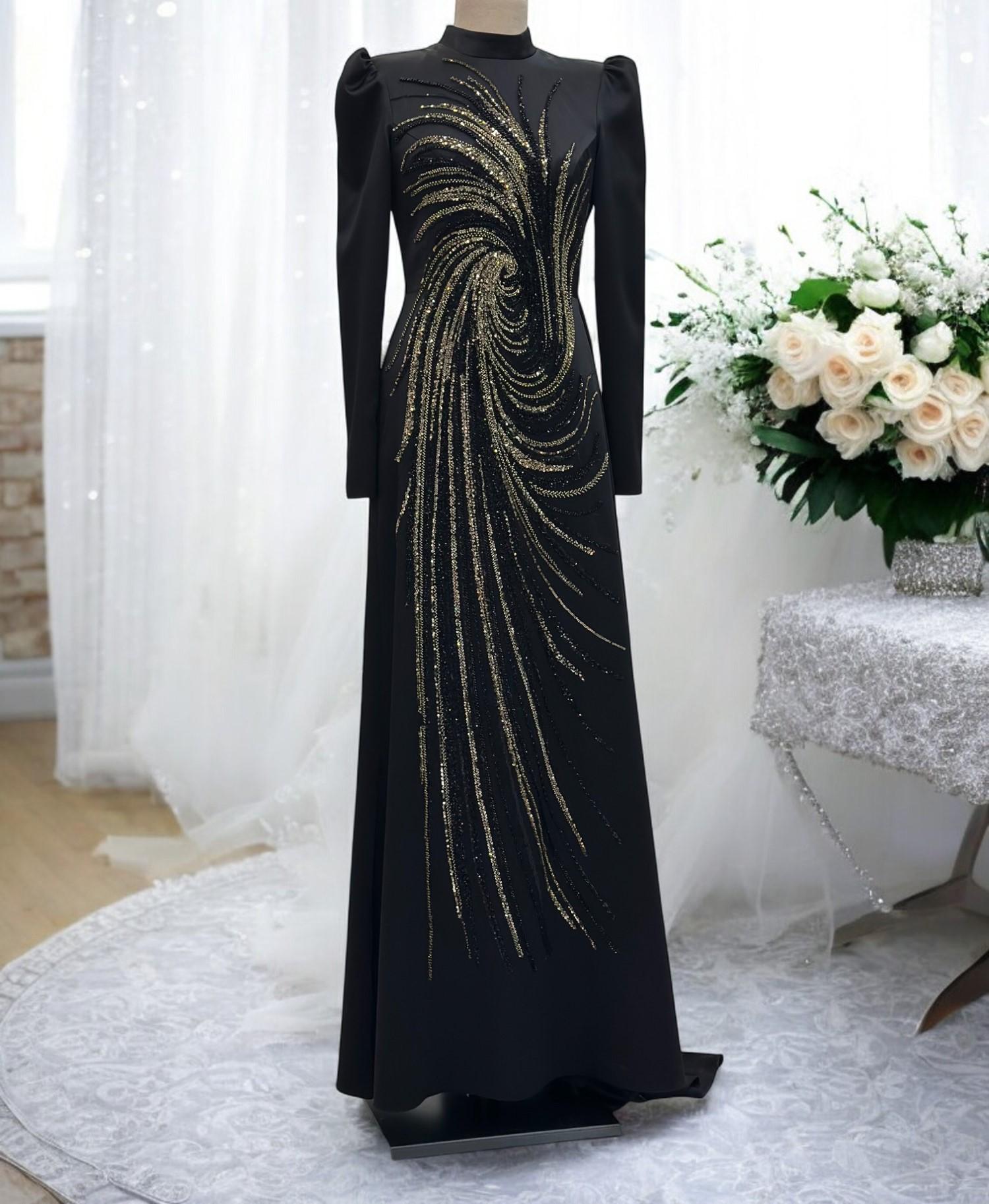 Muslim Evening Dress / Elegant / Modest / Muslim Wedding Dress / Hijab Dress / Abaya For Muslim / Maxi Dress / Dubai / Stylish / Burqini