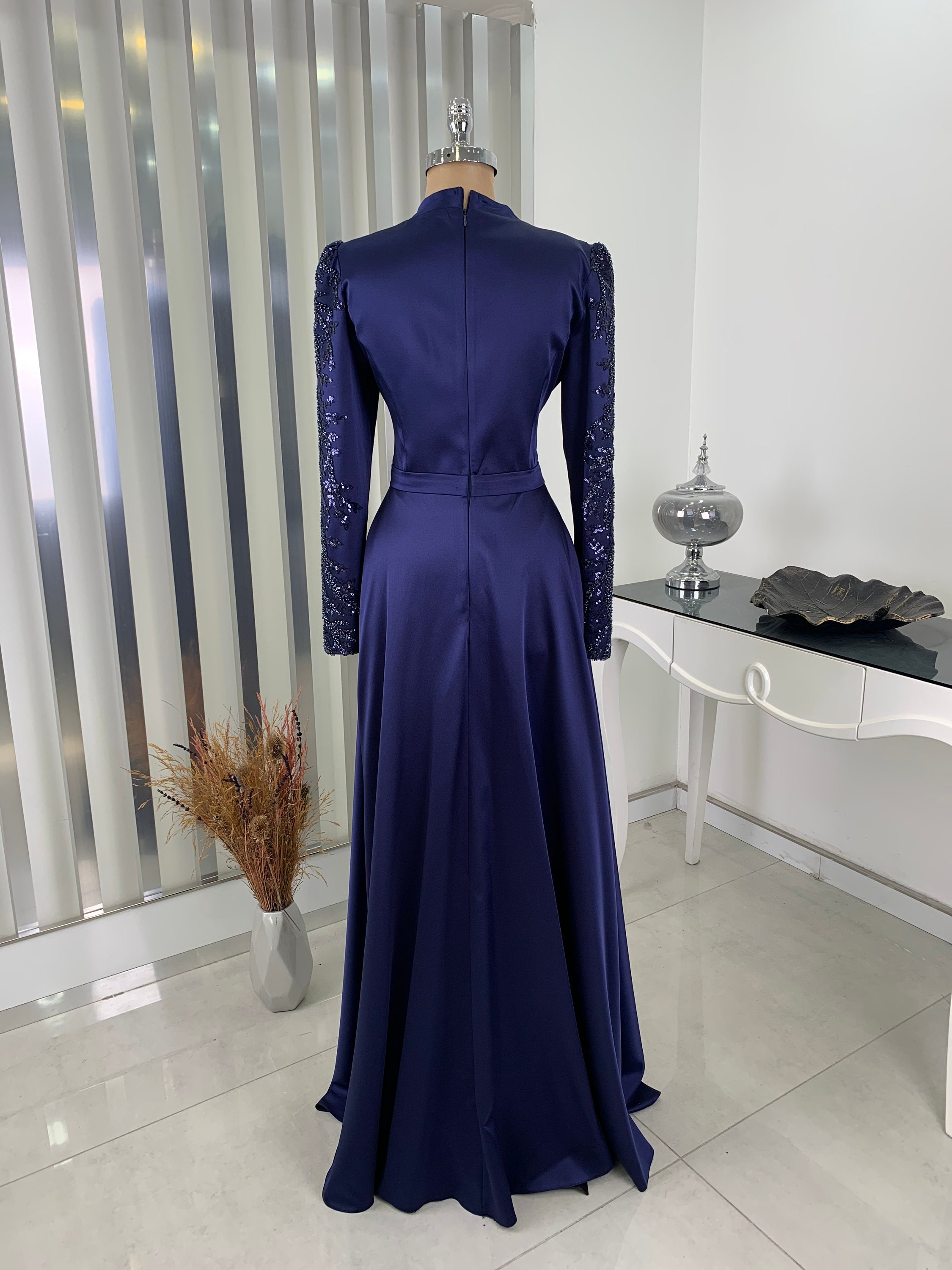 Exclusive Satin / Wedding Dress / Prom Dress / Islamic Cloth / - Etsy UK