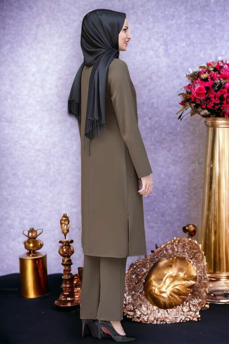 Islamic New Clothing / Suit For Muslim / Hijab / Gift For Women / Summer Dress / Women Dress / Modest / Maxi / Casual Dress / Suit For Women image 9