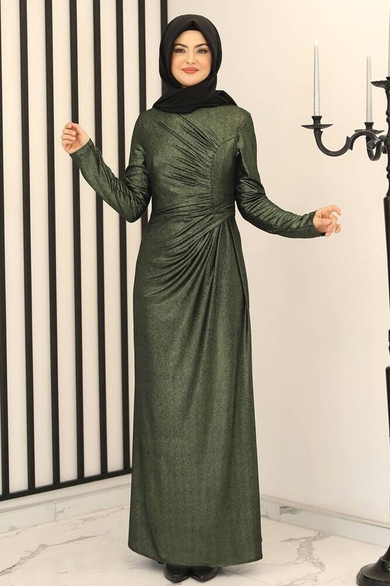 Green Western Gown In Dubai at Rs 15000 in Ludhiana | ID: 24242802648