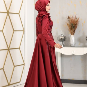Muslim Wedding Dress / Women Dress / Evening Maxi Dress / - Etsy