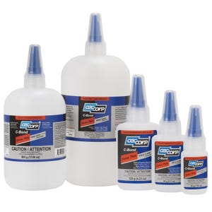 Super colle extra fine CECCORP C-Bond, cyanoacrylate adhésif à très faible viscosité, colle CA transparente tout usage