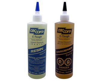 Epoxy Glue C-Tough by CECCORP (32 Oz Combined) – 2 Part, Epoxy Adhesive