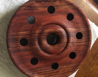 Hand Turned Zebrawood/Maple Green Slate Call Hand Turned Zebrawood/Maple Green Slate Call