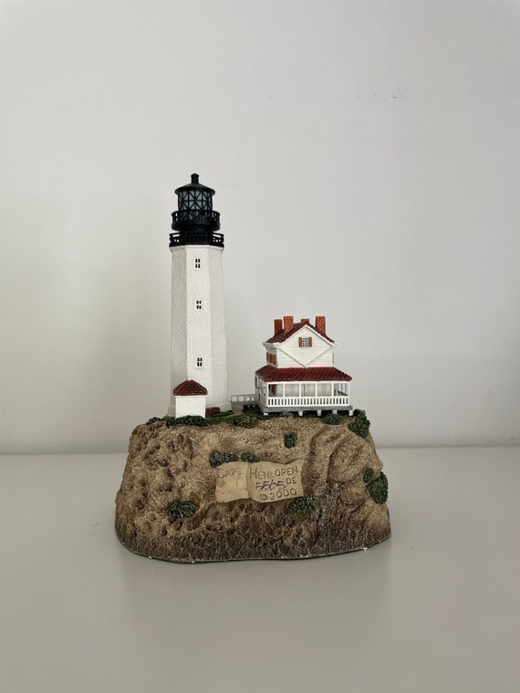 Cape Henlopen Lighthouse Harbour Lights Delaware Etsy