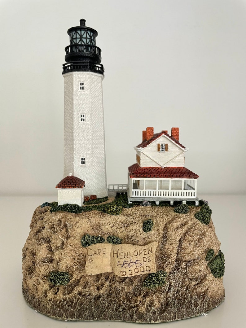 Cape Henlopen Lighthouse Harbour Lights Delaware Etsy