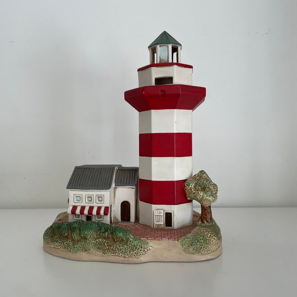 Harbour Town Lighthouse - Hilton Head Lighthouse - South Carolina Lighthouse - American Lighthouse - Lefton Lighthouse - Lighthouse Lamp