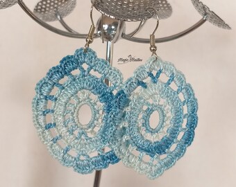 Boucles d'oreilles en crochet