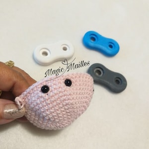 Clipes de Olhos para amigurumis - Criando um produto revolucionário em casa! - Entrega gratuita - Formato de carta simples