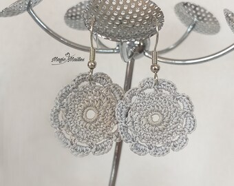 Boucles d'oreilles en crochet