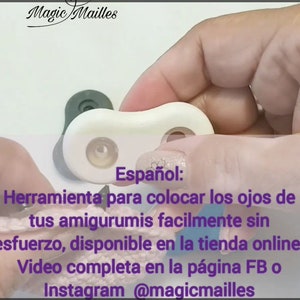 Clips-Oeil pour amigurumis Invention propre d'un produit révolutionnaire Livraison gratuite Format lettre simple image 9